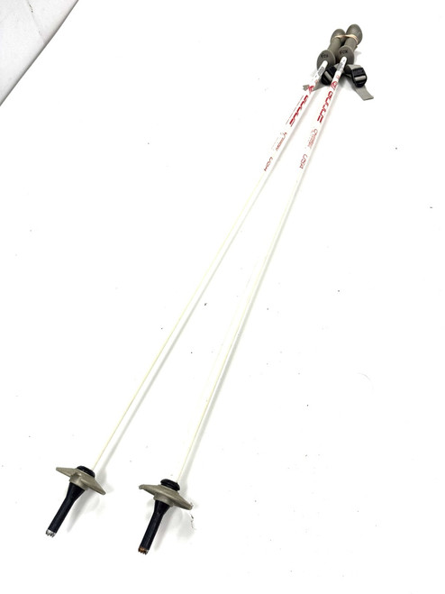 Vist Large View of Product Image Which is Used Goode G-MAX Womens DH Ski Pole White 120 cm / 48 in