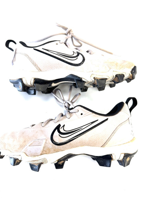 Vist Large View of Product Image Which is Used Nike TROUT BB/SB Cleats Grey Junior 04.5