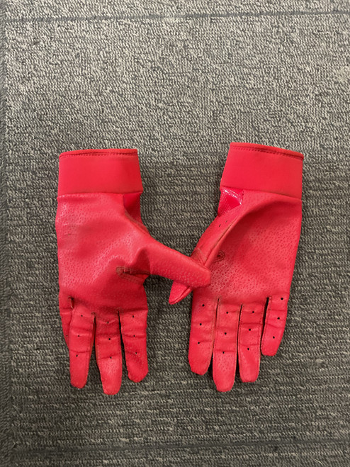 Vist Large View of Product Image Which is Used Nike ALPHA BB/SB Batting Gloves Red MD