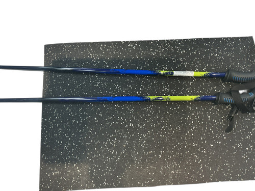 Vist Large View of Product Image Which is Used WHITEWOODS TRANCE SKI POLE Boys DH Ski Pole Navy Blue And Yellow 80 cm / 32 in