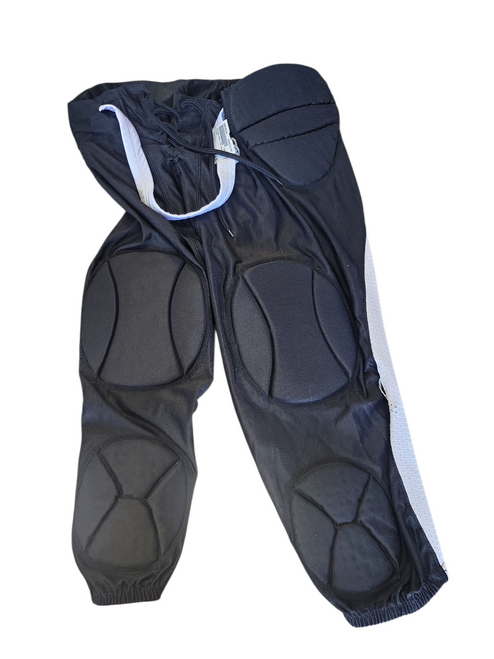 Vist Large View of Product Image Which is Used Alleson Adult FB Integrated Pants Black LG