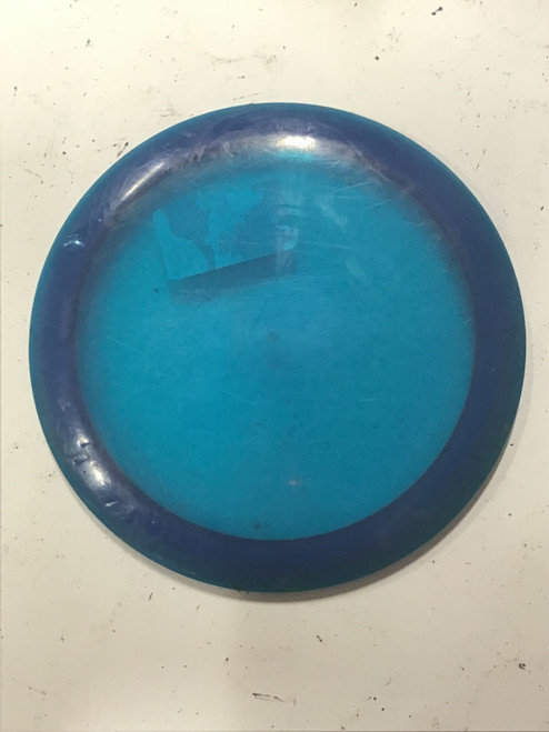 Vist Large View of Product Image Which is Used Discraft ELITE Z FLASH Disc Golf Driver Navy Blue 169g