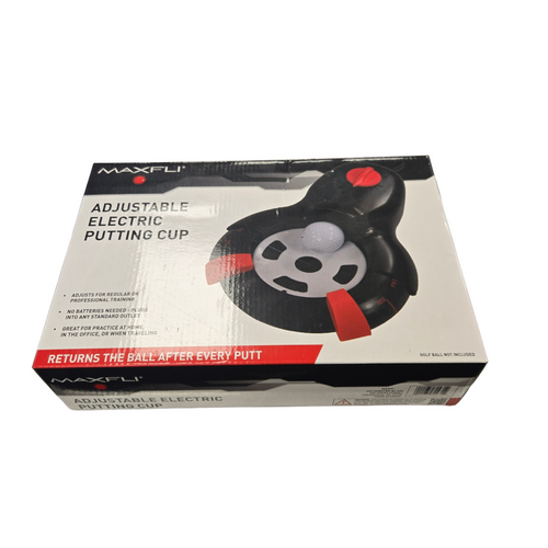 Vist Large View of Product Image Which is Used Maxfli ADJUSTABLE ELECTRIC PUTTING CUP Putting Aid
