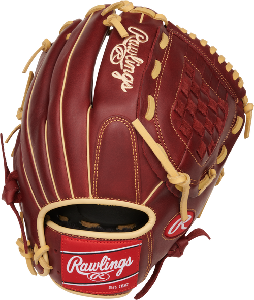 Vist Large View of Product Image Which is New Rawlings SANDLOT BB/SB Glove RH Throw