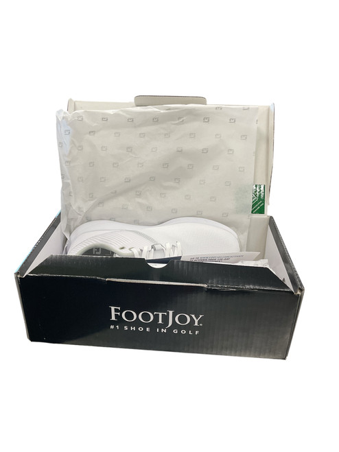 Used Foot Joy Mens Golf Shoes White Senior 7.5 11856-S000023784 Vist Large View of Product Image Which is Used Foot Joy Mens Golf Shoes White Senior 7.5