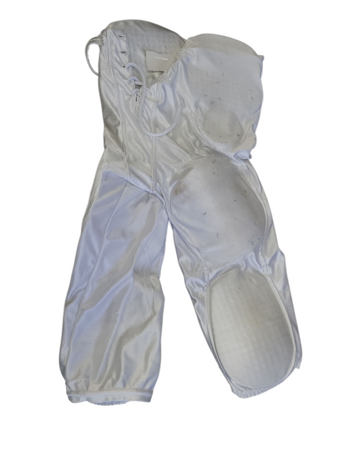 Vist Large View of Product Image Which is Used Alleson Adult FB Integrated Pants White SM