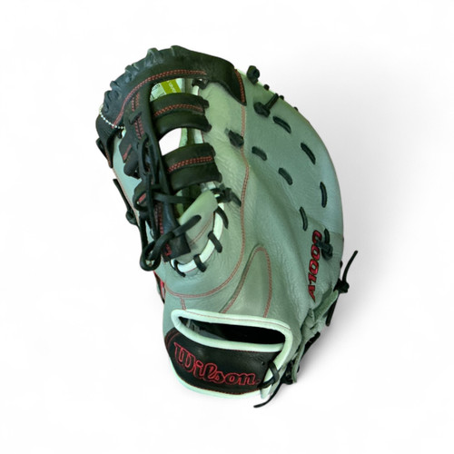 Vist Large View of Product Image Which is Used Wilson A10LB241620 BB/SB First Base LH Throw Grey 12 1/2"