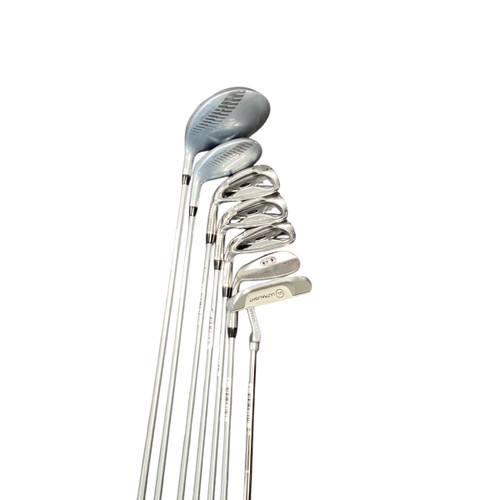Vist Large View of Product Image Which is Used US Kids GOLF WT-15 8 PC SET Jr Package Set LH Red 8 Piece