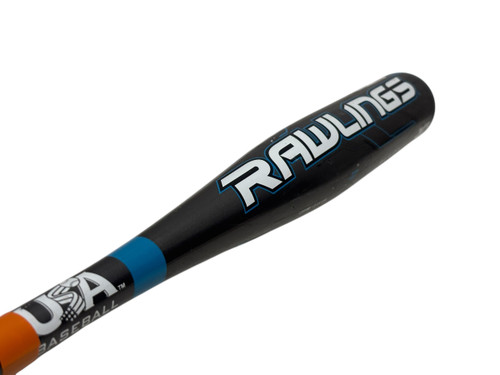 Vist Large View of Product Image Which is Used Rawlings RUSH ALLOY USA10A -10 USA 2 1/4 Baseball Bat 27" 27/17