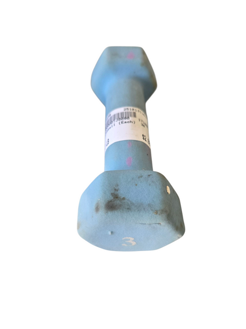 Vist Large View of Product Image Which is Used Hex Dumbbell (Each) 3 lb
