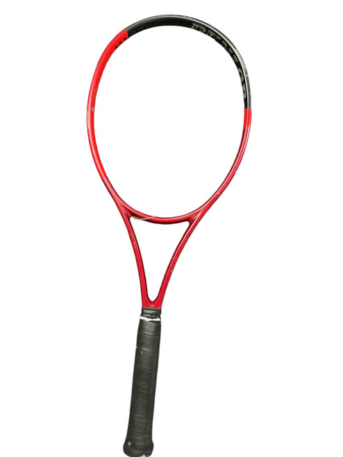 Vist Large View of Product Image Which is Used Dunlop CX200 Adult Tennis Racquet Red 4 3/8"