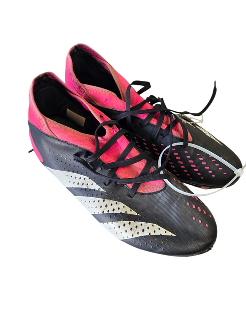 Vist Large View of Product Image Which is Used Adidas PREDATOR Soccer Cleats Black Senior 5.5