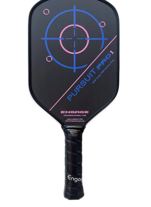 Vist Large View of Product Image Which is New Engage Pursuit Pro1 Elongated Pickleball Paddle - Jessie Irvine