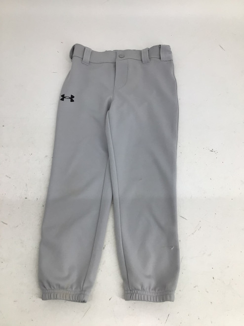 Used Under Armour YTH 6 BELTED SB/BB PANTS BB/SB Pant Boys Grey Youth 11752-S000070999 Vist Large View of Product Image Which is Used Under Armour YTH 6 BELTED SB/BB PANTS BB/SB Pant Boys Grey Youth