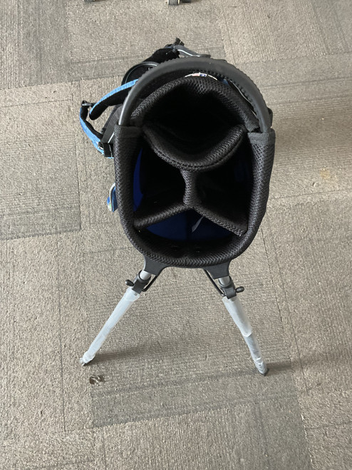 Vist Large View of Product Image Which is Used US Kids STAND BAG GREEN/BLUE Jr Stand Bag Kelly green