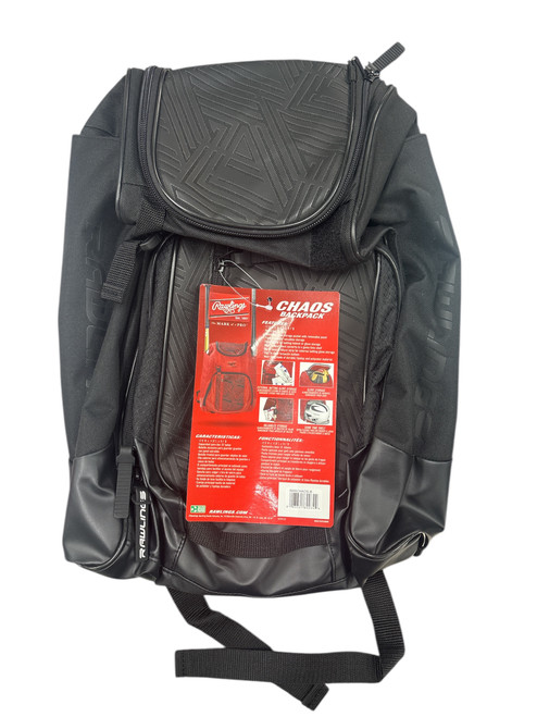 New CHAOS BACKPACK BLK 11885-RAWCHAOSBAGBLK Vist Large View of Product Image Which is New CHAOS BACKPACK BLK