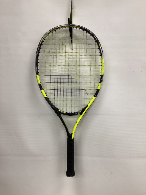 Vist Large View of Product Image Which is Used Babolat NADAL JR 25 Junior Tennis Racquet Yellow 25"