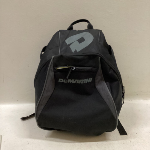 Used Demarini BACKPACK BB/SB Player Backpack Black 11725-S000493196 Vist Large View of Product Image Which is Used Demarini BACKPACK BB/SB Player Backpack Black