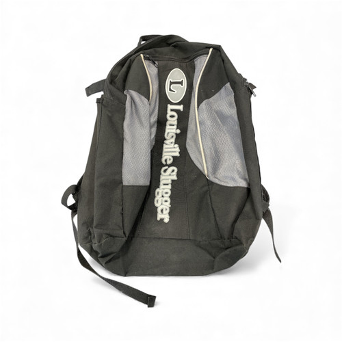 Vist Large View of Product Image Which is Used Louisville Slugger BACKPACK BB/SB Player Backpack Black And Grey