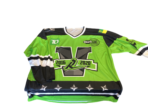 Vist Large View of Product Image Which is Used SK RUSH JERSEY Lacrosse Top A Green XL