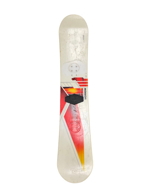 Vist Large View of Product Image Which is Used Morrow BLAZE Boys Snowboard Only White 149 cm