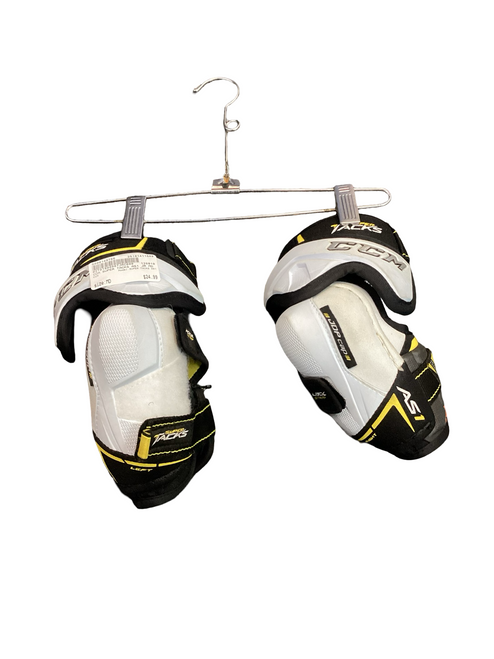 Vist Large View of Product Image Which is Used CCM SUPER TACKS AS1 Junior Elbow Pads MD