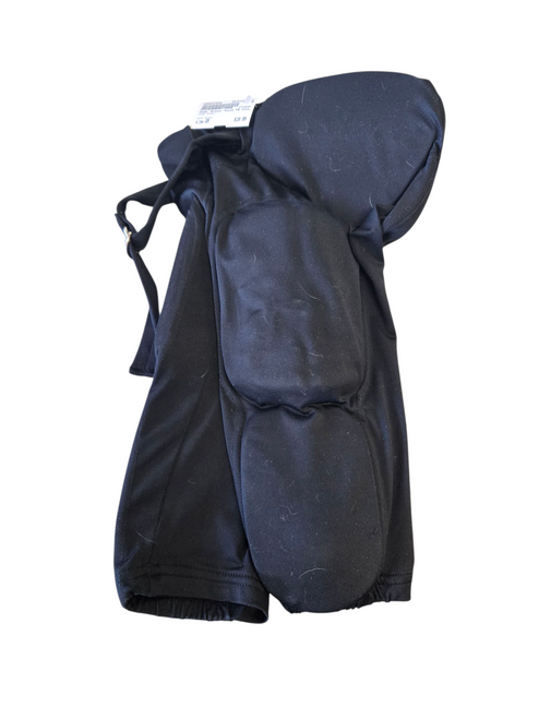 Vist Large View of Product Image Which is Used Under Armour Youth FB Integrated Pants Black SM