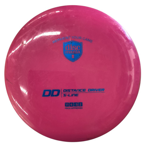 Used Discmania DD Disc Golf Driver Pink 11760-S000083303 Vist Large View of Product Image Which is Used Discmania DD Disc Golf Driver Pink