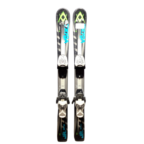 Vist Large View of Product Image Which is Used Volkl RTM JR Boys DH Ski/Binding Black 90 cm