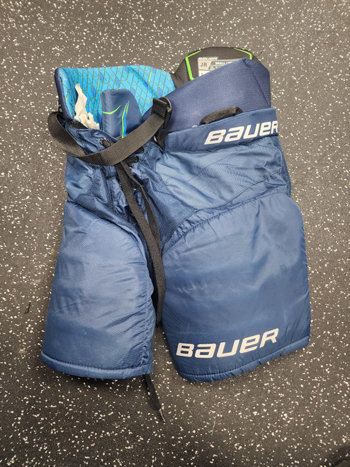 Vist Large View of Product Image Which is Used Bauer X S21 Junior Pant Navy Blue SM