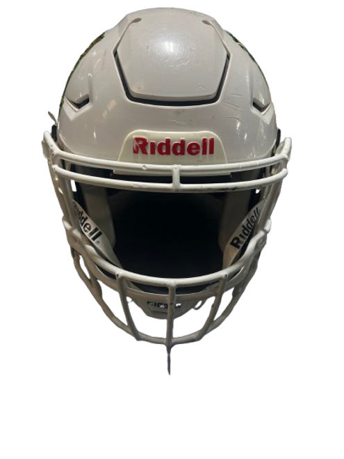Vist Large View of Product Image Which is Used Riddell RIDDELL SPEEDFLEX FB Helmet White MD
