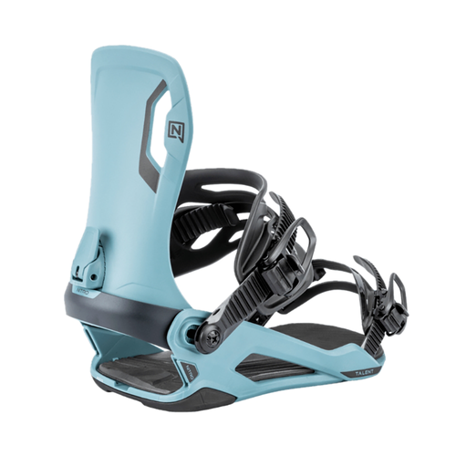 Vist Large View of Product Image Which is New Nitro Talent 2026 Snowboard Bindings Teal- Size SM