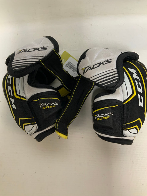 Vist Large View of Product Image Which is Used CCM TACKS 5092 Junior Elbow Pads MD