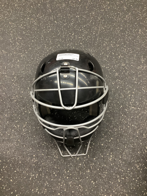 Vist Large View of Product Image Which is Used Adidas Catchers Helmet w/Mask Black One Size