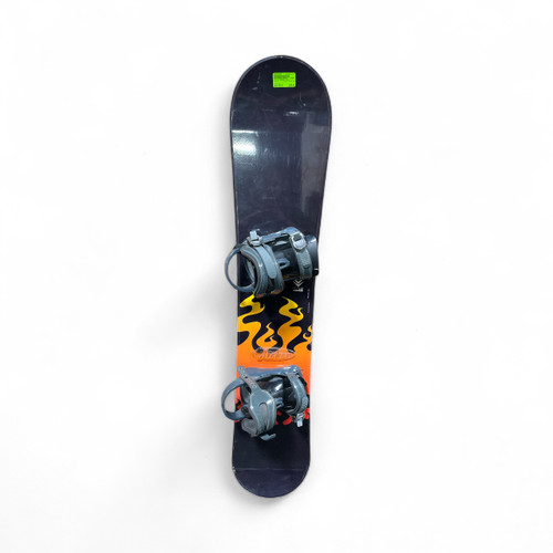 Vist Large View of Product Image Which is Used Vision INFERNO 138 Boys Board/Binding Black 104 cm