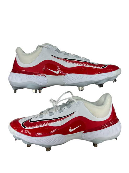 Vist Large View of Product Image Which is Used Nike REACT BB/SB Cleats Red Senior 14