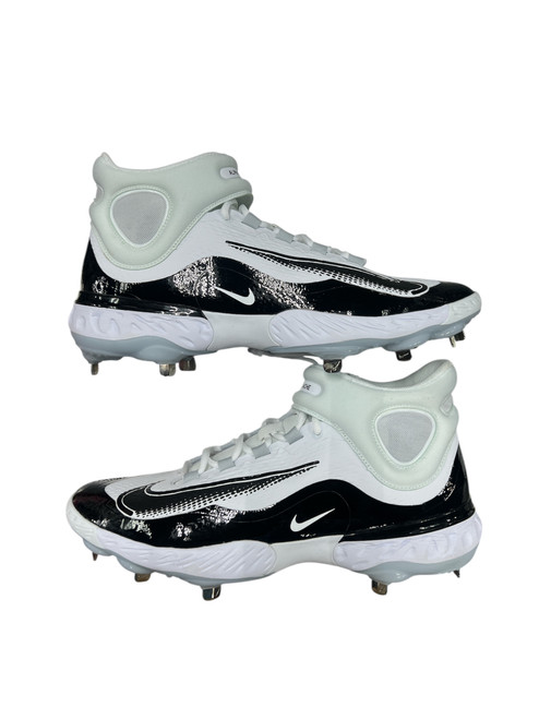 Used Nike AIR HUARACHE BB/SB Cleats White Senior 14 11885-S000190506 Vist Large View of Product Image Which is Used Nike AIR HUARACHE BB/SB Cleats White Senior 14