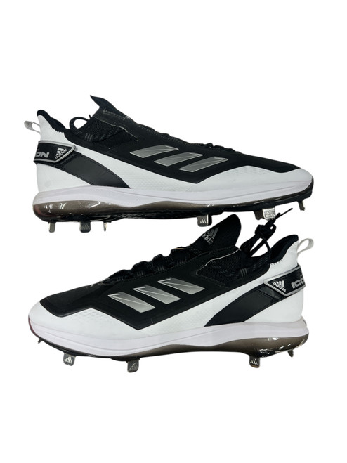 Vist Large View of Product Image Which is Used Adidas ICON METAL BB/SB Cleats Black Senior 14