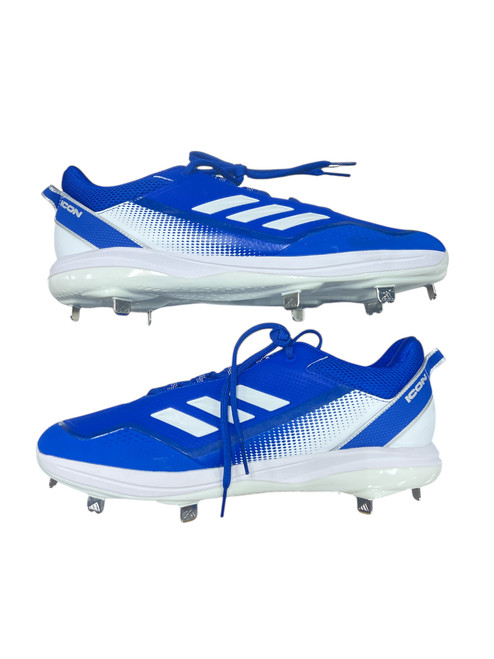 Vist Large View of Product Image Which is Used Adidas ICON METAL BB/SB Cleats Royal Blue Senior 14