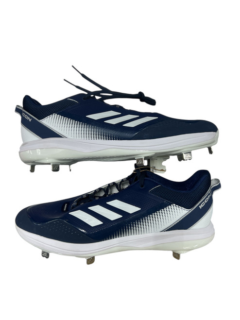 Vist Large View of Product Image Which is Used Adidas ICON METAL BB/SB Cleats Navy Blue Senior 15