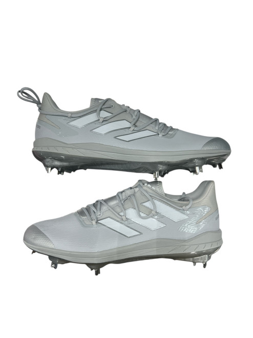 Vist Large View of Product Image Which is Used Adidas AFTERBURNER BB/SB Cleats Grey Senior 14
