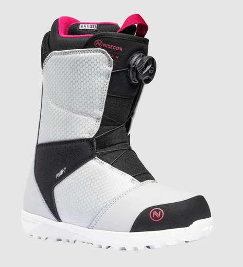 Vist Large View of Product Image Which is New NIDECKER 26 SIERRA BOA WOMEN'S GREY 6.5