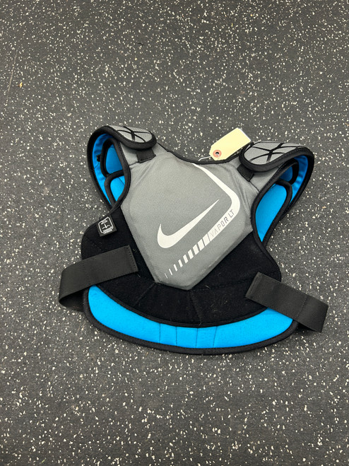 Vist Large View of Product Image Which is Used Nike VAPOR LT Lacrosse Shoulder Pads Grey MD
