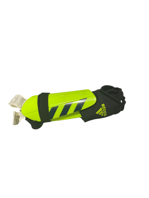 Used Adidas Soccer Shin Guards Youth Yellow SM 11834-S000041874 Vist Large View of Product Image Which is Used Adidas Soccer Shin Guards Youth Yellow SM
