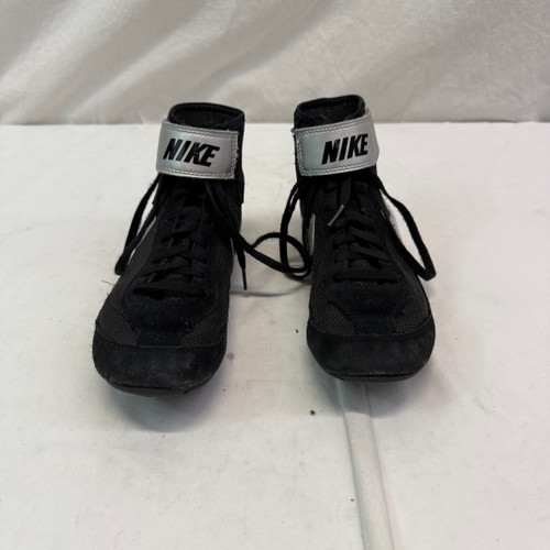 Vist Large View of Product Image Which is Used Nike Wrestling Shoes Black Senior 6.5