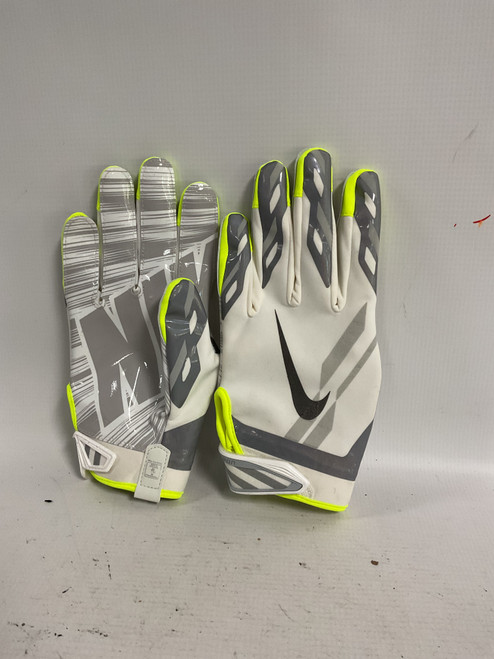 Vist Large View of Product Image Which is Used Nike RECEIVER GLOVES FB Gloves White XL