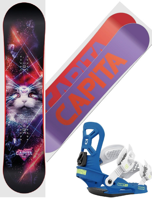 Vist Large View of Product Image Which is New CAPITA JESS KIMURA MINI 115cm w/ UNION CADET BINDINGS