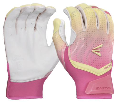 Vist Large View of Product Image Which is New Ghost Pink Lemonade SM Batting Gloves