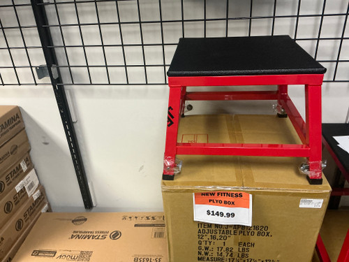 Vist Large View of Product Image Which is New ADJ. PLYO BOX 12"-16"-20"