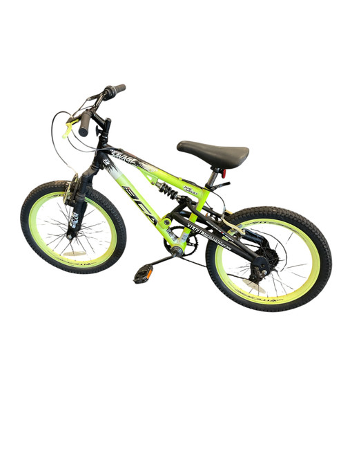 Vist Large View of Product Image Which is Used BCA SAVAGE BMX Bike Boys Neon Green 20"